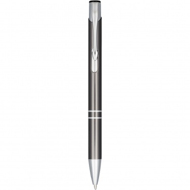 Logotrade promotional item picture of: Moneta anodized aluminium click ballpoint pen