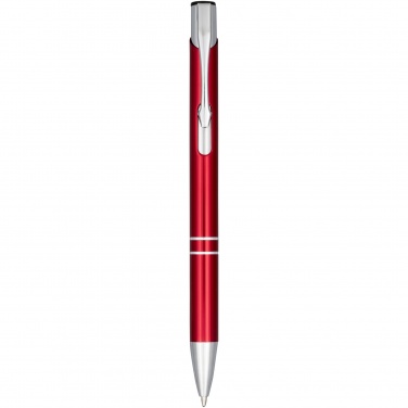 Logotrade promotional product picture of: Moneta anodized aluminium click ballpoint pen