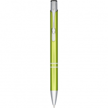 Logotrade promotional merchandise photo of: Moneta anodized aluminium click ballpoint pen