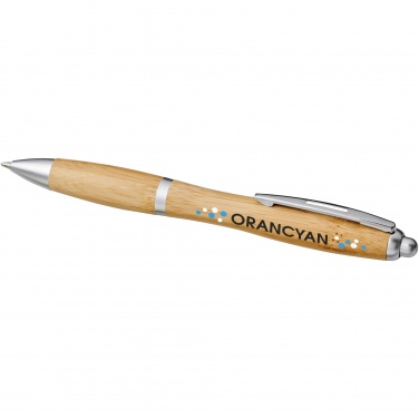 Logotrade promotional gift image of: Nash bamboo ballpoint pen