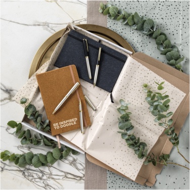 Logotrade promotional gift picture of: Atlana leather pieces notebook