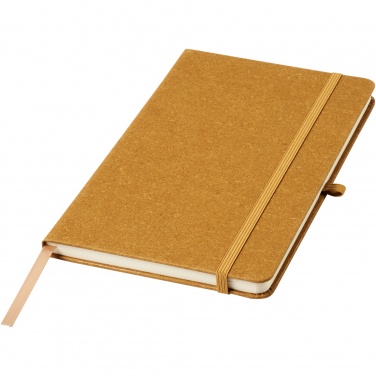 Logo trade advertising products image of: Atlana leather pieces notebook