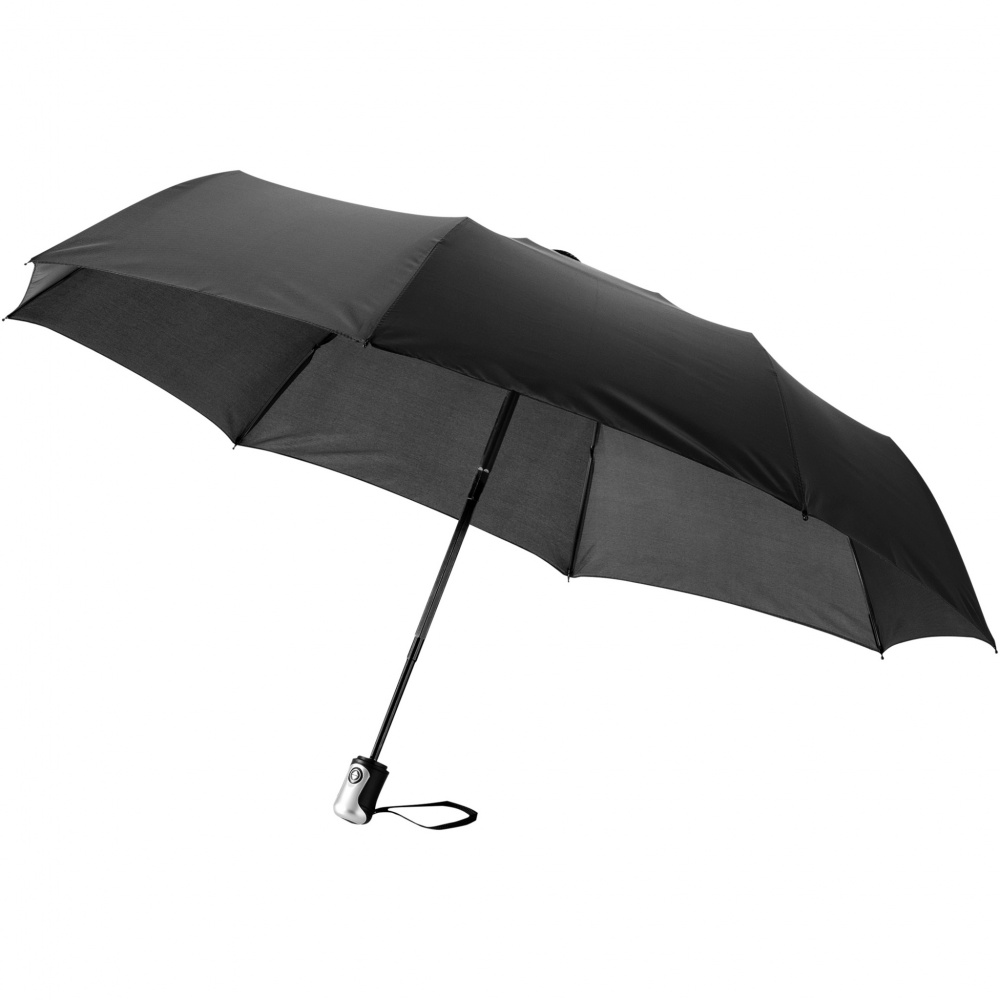 Logo trade business gift photo of: Alex 21.5" foldable auto open/close umbrella