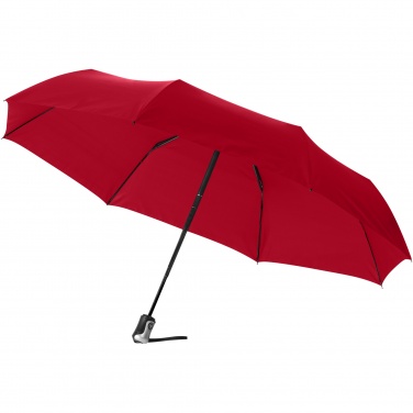 Logo trade advertising products image of: Alex 21.5" foldable auto open/close umbrella