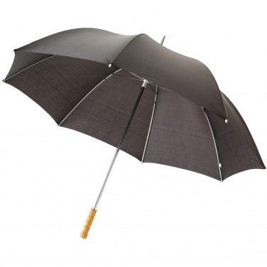 Logo trade promotional products image of: Karl 30" golf umbrella with wooden handle