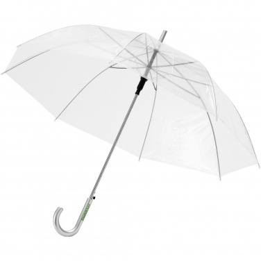Logotrade promotional giveaway image of: Kate 23" transparent auto open umbrella