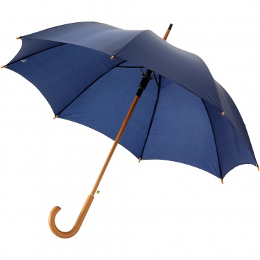Logotrade corporate gift picture of: Kyle 23" auto open umbrella wooden shaft and handle