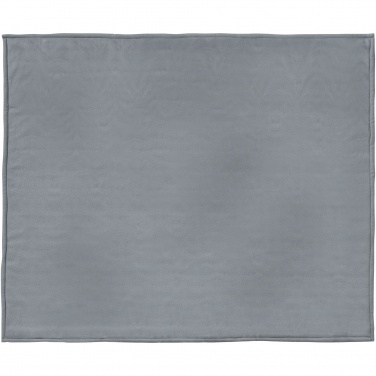 Logo trade promotional merchandise photo of: Springwood soft fleece and sherpa plaid blanket