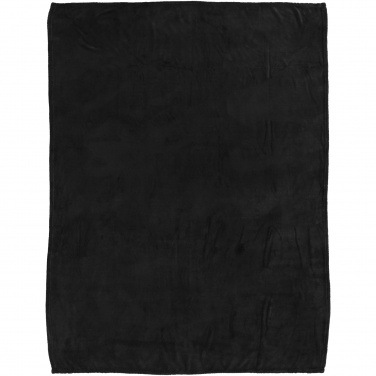 Logo trade promotional merchandise photo of: Bay extra soft coral fleece plaid blanket