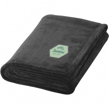 Logotrade promotional merchandise photo of: Bay extra soft coral fleece plaid blanket