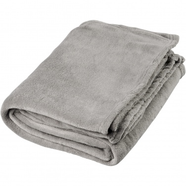 Logo trade advertising product photo of: Bay extra soft coral fleece plaid blanket