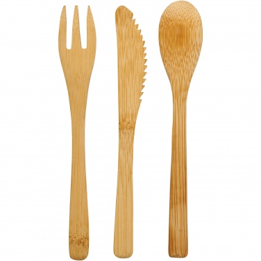 Logotrade promotional merchandise photo of: Celuk bamboo cutlery set
