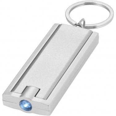 Logo trade promotional giveaways image of: Castor LED keychain light