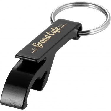 Logo trade advertising product photo of: Tao bottle and can opener keychain