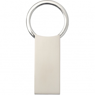 Logo trade promotional products image of: Omar rectangular keychain