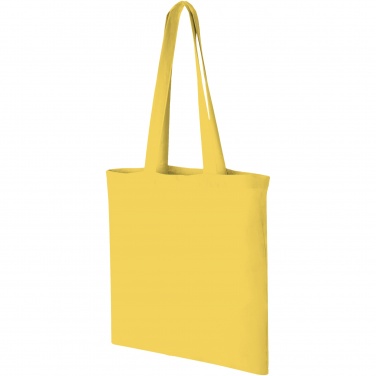 Logo trade promotional merchandise image of: Carolina 100 g/m² cotton tote bag 7L