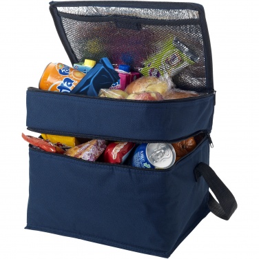 Logotrade promotional gift image of: Oslo 2-zippered compartments cooler bag 13L
