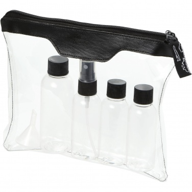 Logo trade promotional gifts image of: Munich airline approved travel bottle set