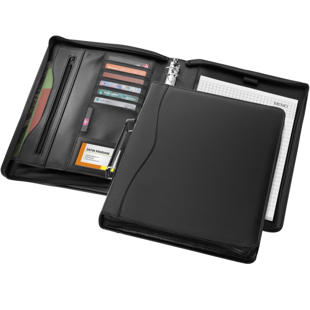 Logo trade promotional items picture of: Ebony A4 briefcase portfolio