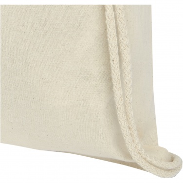 Logotrade advertising product image of: Oregon 100 g/m² cotton drawstring bag 5L