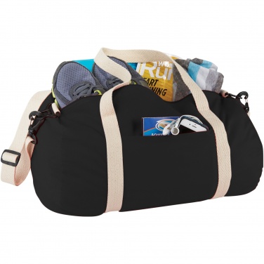 Logotrade promotional merchandise picture of: Cochichuate cotton barrel duffel bag 25L