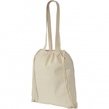 Logotrade promotional merchandise image of: Eliza 240 g/m² cotton drawstring bag 6L