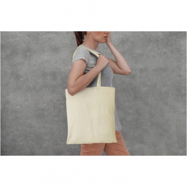 Logo trade promotional giveaway photo of: Peru 180 g/m² cotton tote bag 7L