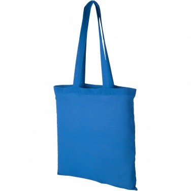 Logo trade advertising products image of: Peru 180 g/m² cotton tote bag 7L