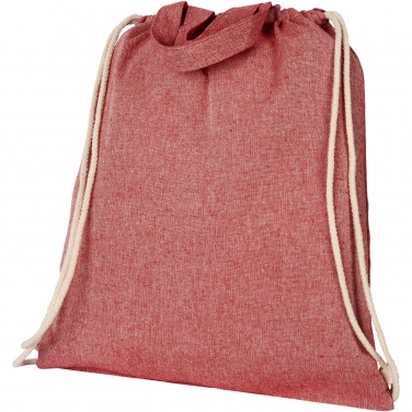 Logo trade promotional items picture of: Pheebs 150 g/m² recycled drawstring bag 6L