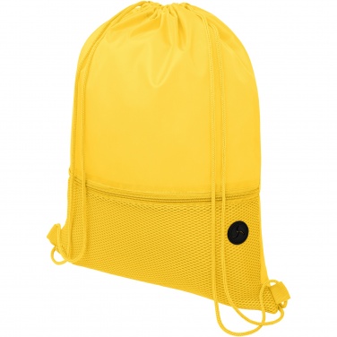 Logo trade promotional giveaways image of: Oriole mesh drawstring bag 5L