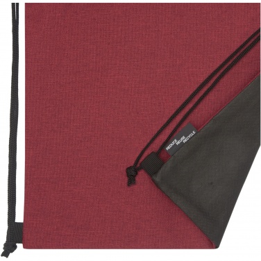 Logo trade promotional items image of: Ross RPET drawstring bag 5L