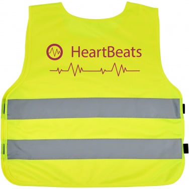Logo trade promotional merchandise image of: RFX™ Marie XS safety vest with hook&loop for kids age 7-12