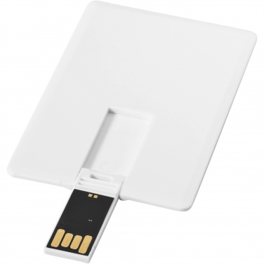 Logotrade promotional item picture of: Slim card-shaped 2GB USB flash drive