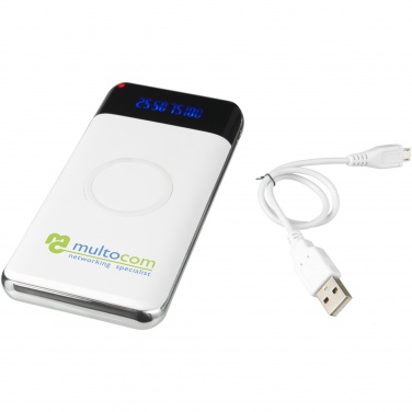 Logotrade promotional gift picture of: Constant 10.000 mAh wireless power bank with LED