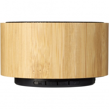 Logo trade business gift photo of: Cosmos bamboo Bluetooth® speaker