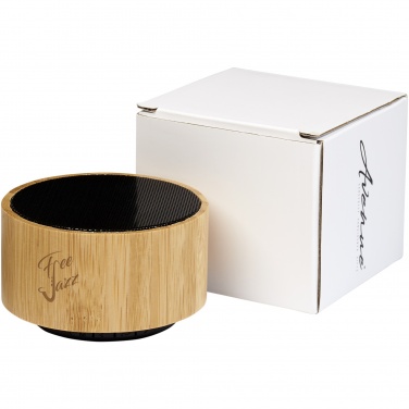 Logo trade business gift photo of: Cosmos bamboo Bluetooth® speaker