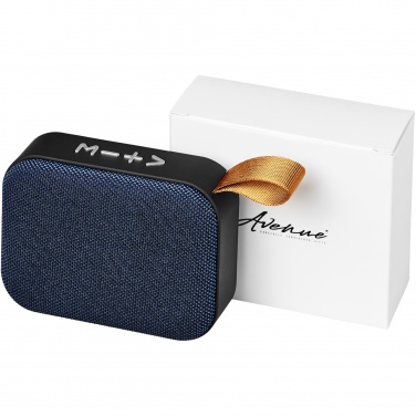 Logo trade promotional merchandise photo of: Fashion fabric Bluetooth® speaker