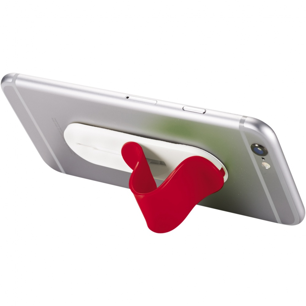 Logo trade promotional giveaways picture of: Compress smartphone stand