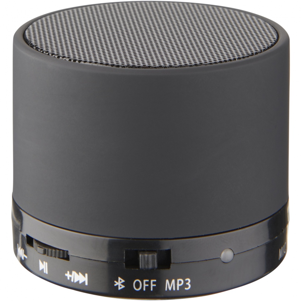 Logotrade promotional giveaways photo of: Duck cylinder Bluetooth® speaker with rubber finish