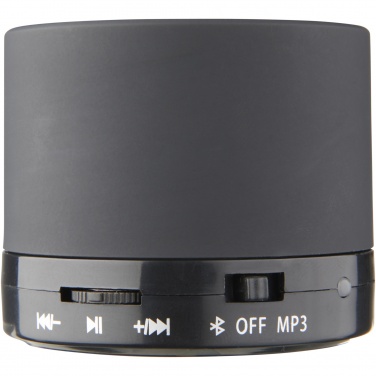 Logo trade business gifts image of: Duck cylinder Bluetooth® speaker with rubber finish