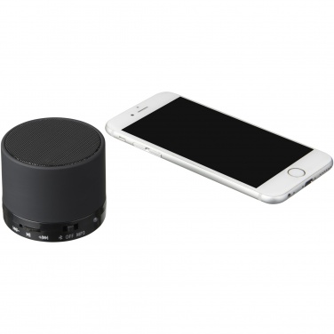 Logotrade promotional product picture of: Duck cylinder Bluetooth® speaker with rubber finish