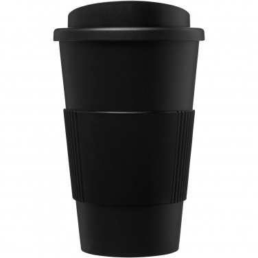 Logo trade promotional giveaways picture of: Americano® 350 ml insulated tumbler with grip