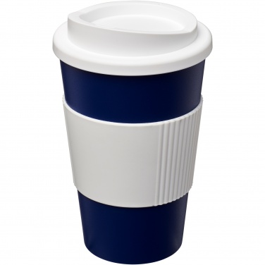 Logo trade promotional giveaway photo of: Americano® 350 ml insulated tumbler with grip