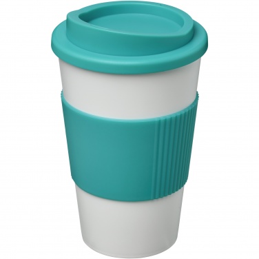 Logo trade promotional merchandise photo of: Americano® 350 ml insulated tumbler with grip