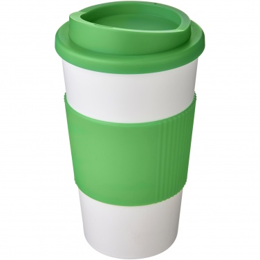 Logotrade promotional merchandise image of: Americano® 350 ml insulated tumbler with grip
