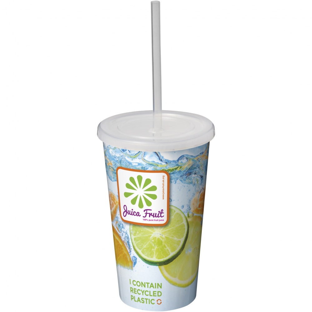 Logotrade promotional merchandise photo of: Brite-Americano® 350 ml double-walled stadium cup