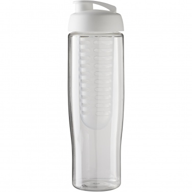 Logo trade promotional products image of: H2O Active® Tempo 700 ml flip lid sport bottle & infuser