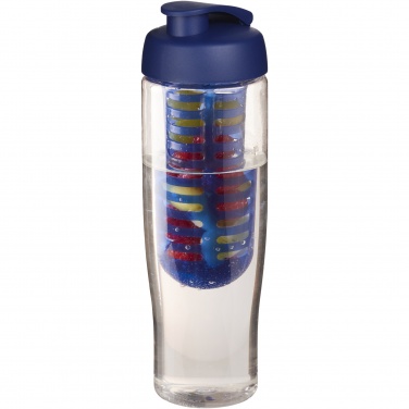 Logo trade promotional giveaways image of: H2O Active® Tempo 700 ml flip lid sport bottle & infuser