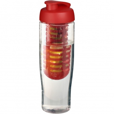 Logo trade promotional merchandise picture of: H2O Active® Tempo 700 ml flip lid sport bottle & infuser