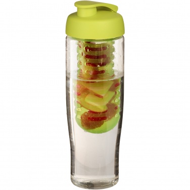 Logotrade advertising product picture of: H2O Active® Tempo 700 ml flip lid sport bottle & infuser